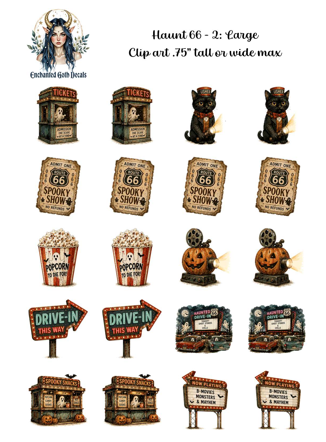 Haunt 66 - 2 - Clipart