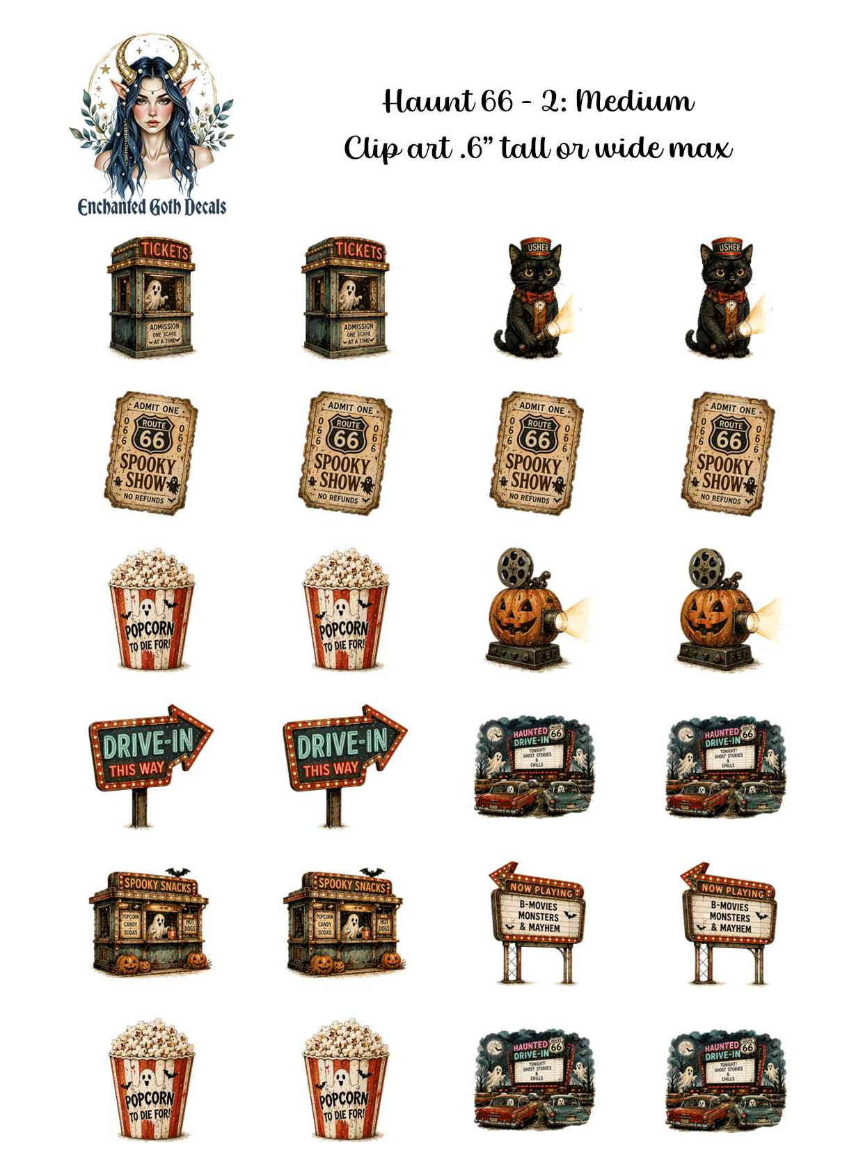 Haunt 66 - 2 - Clipart
