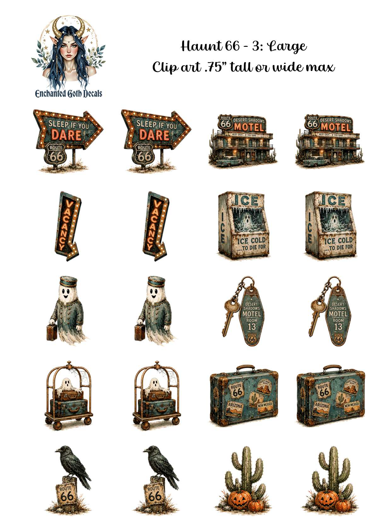 Haunt 66 - 3 - Clipart