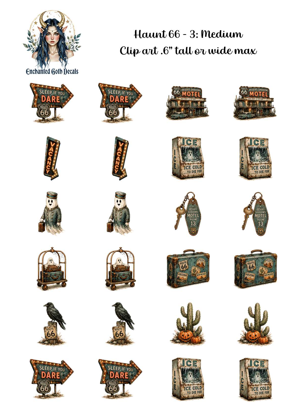 Haunt 66 - 3 - Clipart