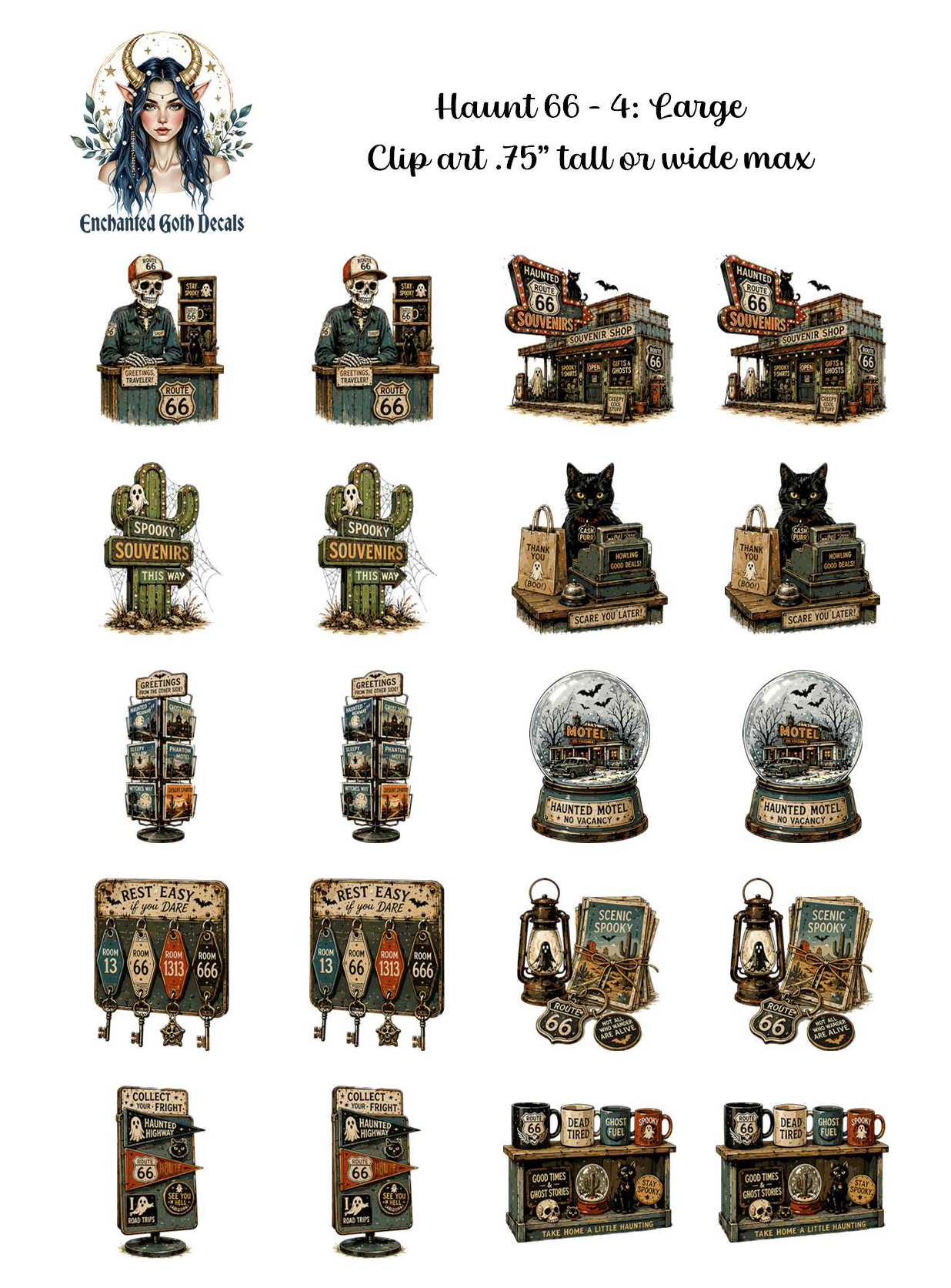 Haunt 66 - 4 - Clipart