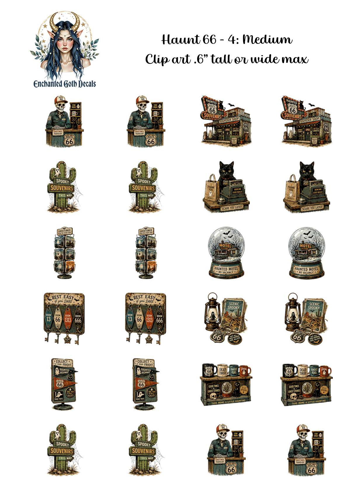 Haunt 66 - 4 - Clipart