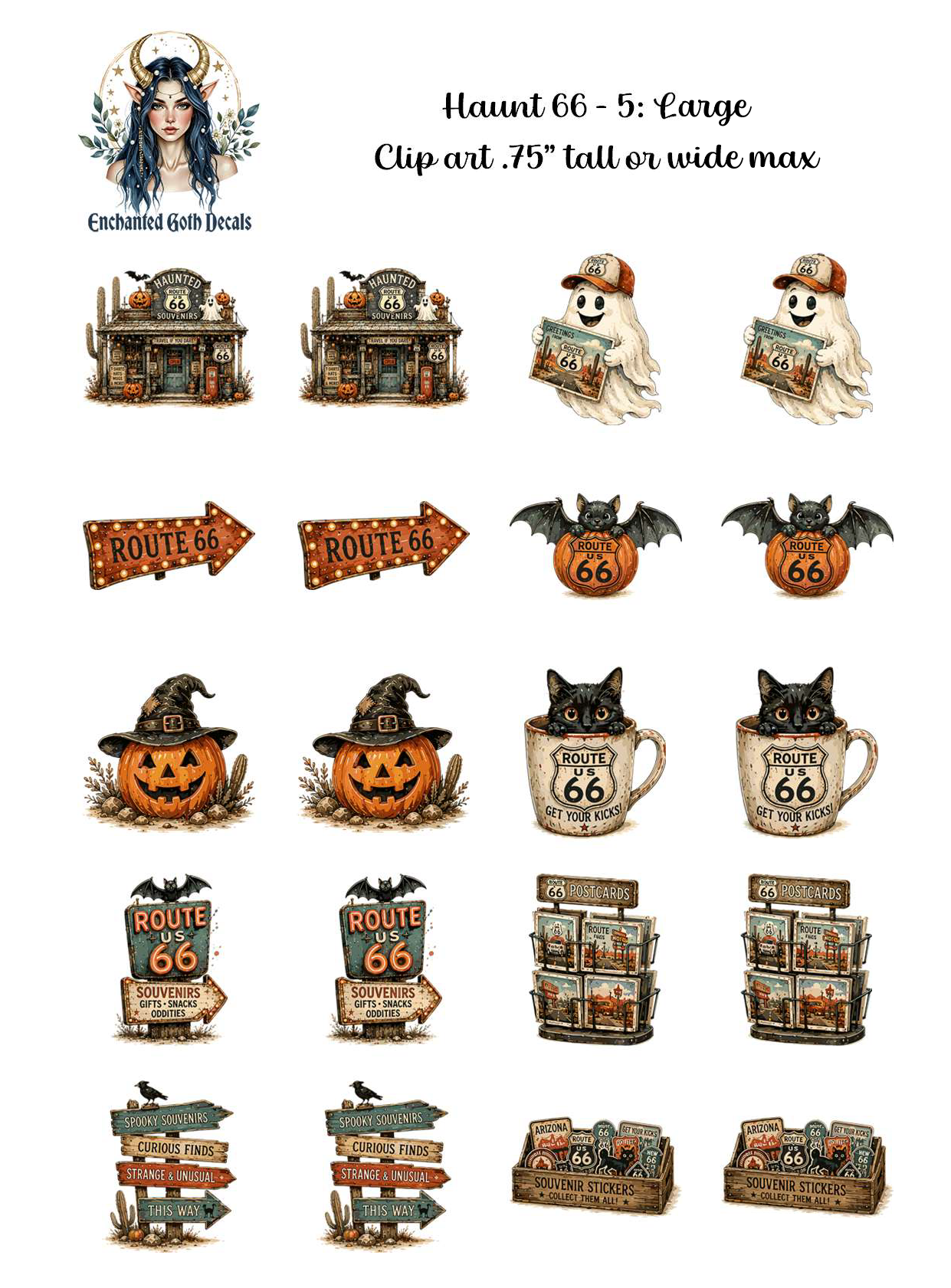 Haunt 66 - 5 - Clipart