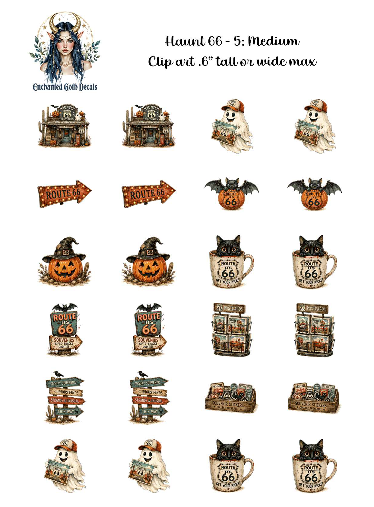 Haunt 66 - 5 - Clipart