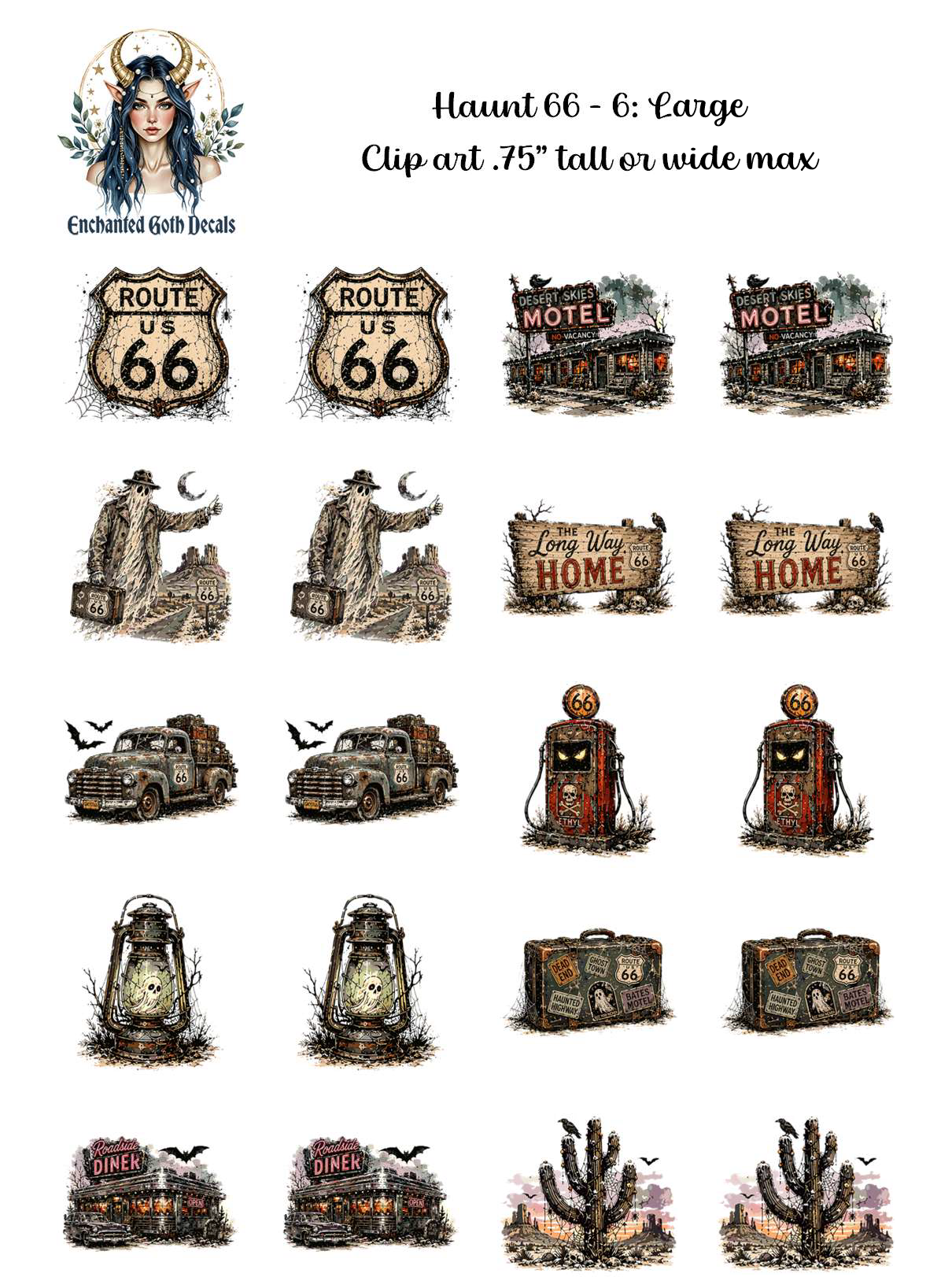 Haunt 66 - 6 - Clipart