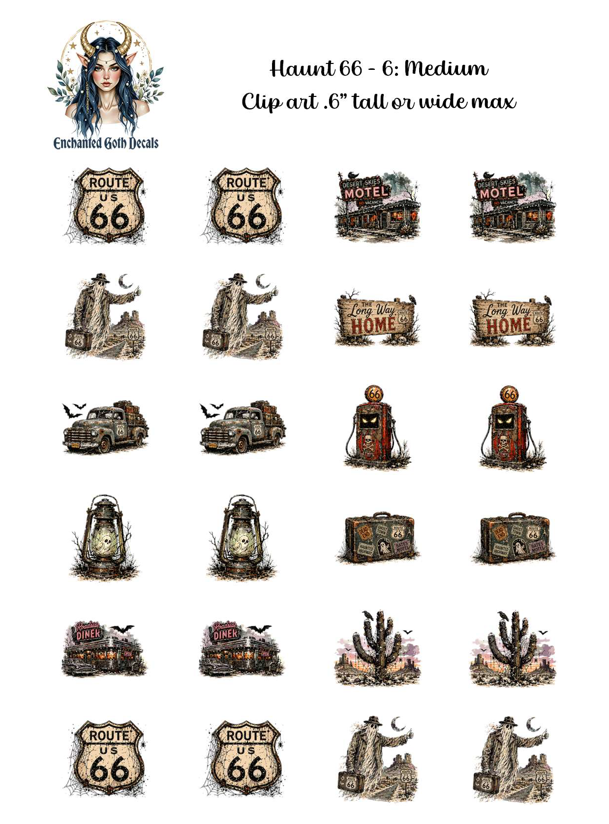 Haunt 66 - 6 - Clipart