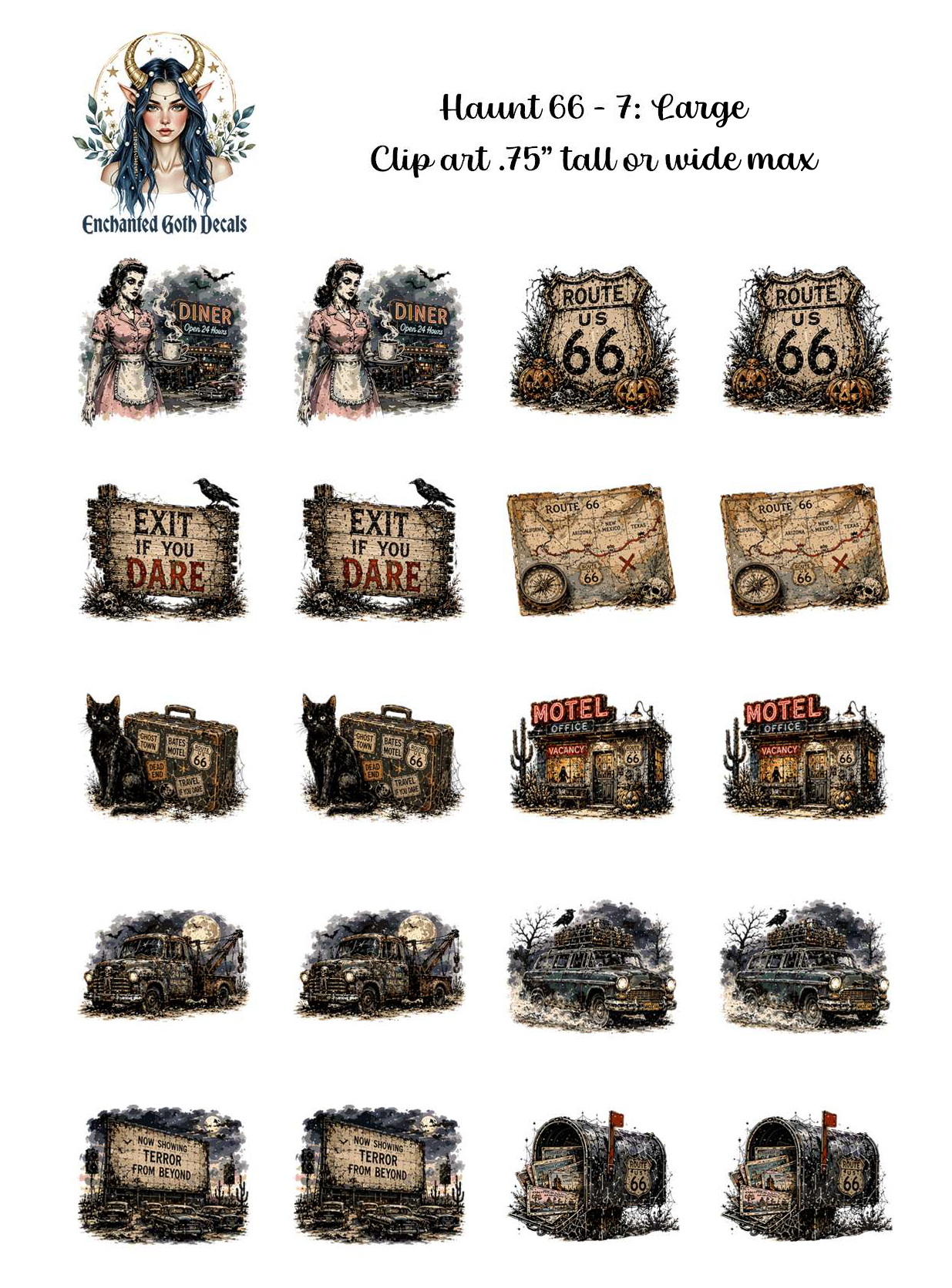 Haunt 66 - 7 - Clipart