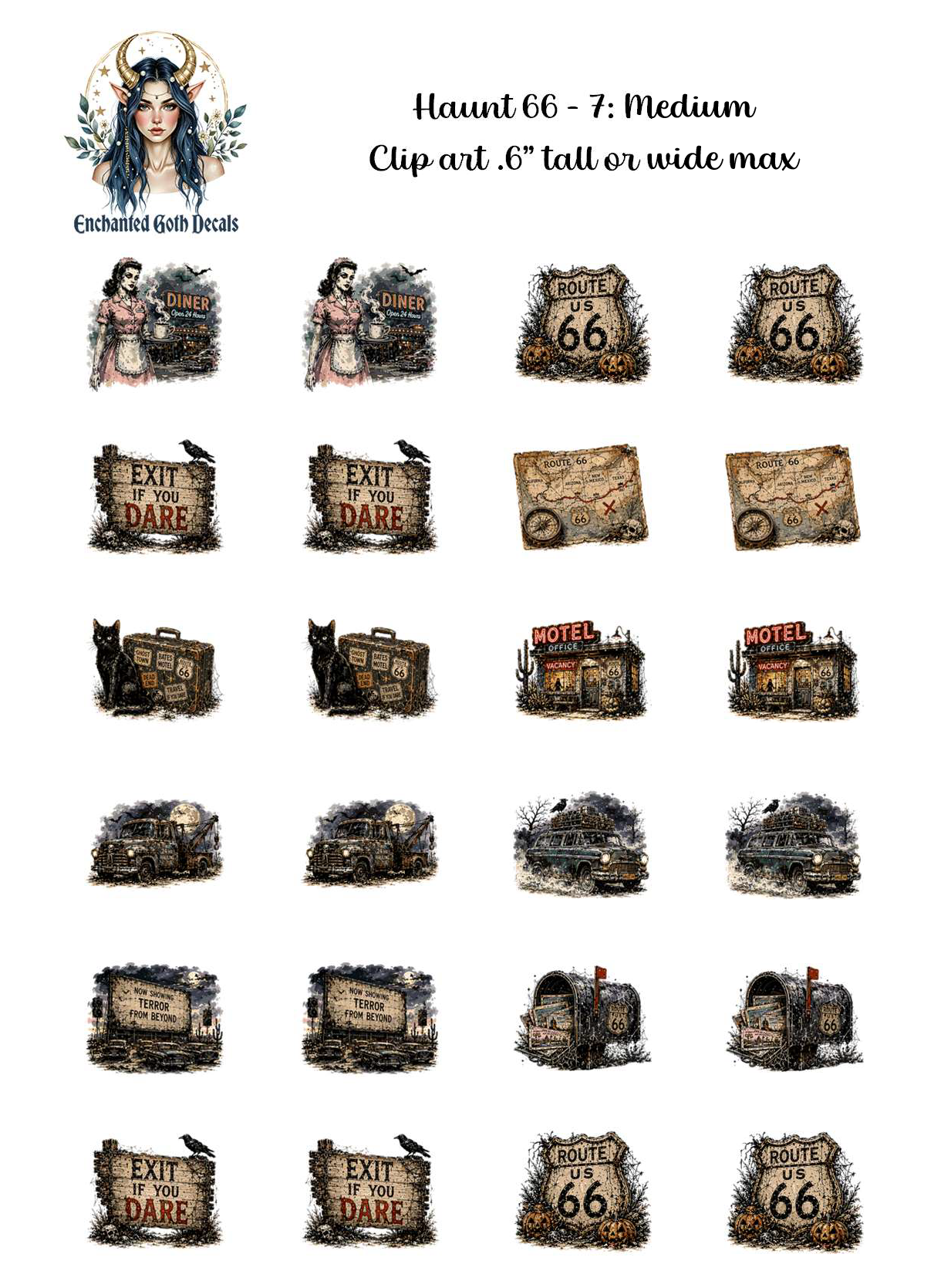 Haunt 66 - 7 - Clipart