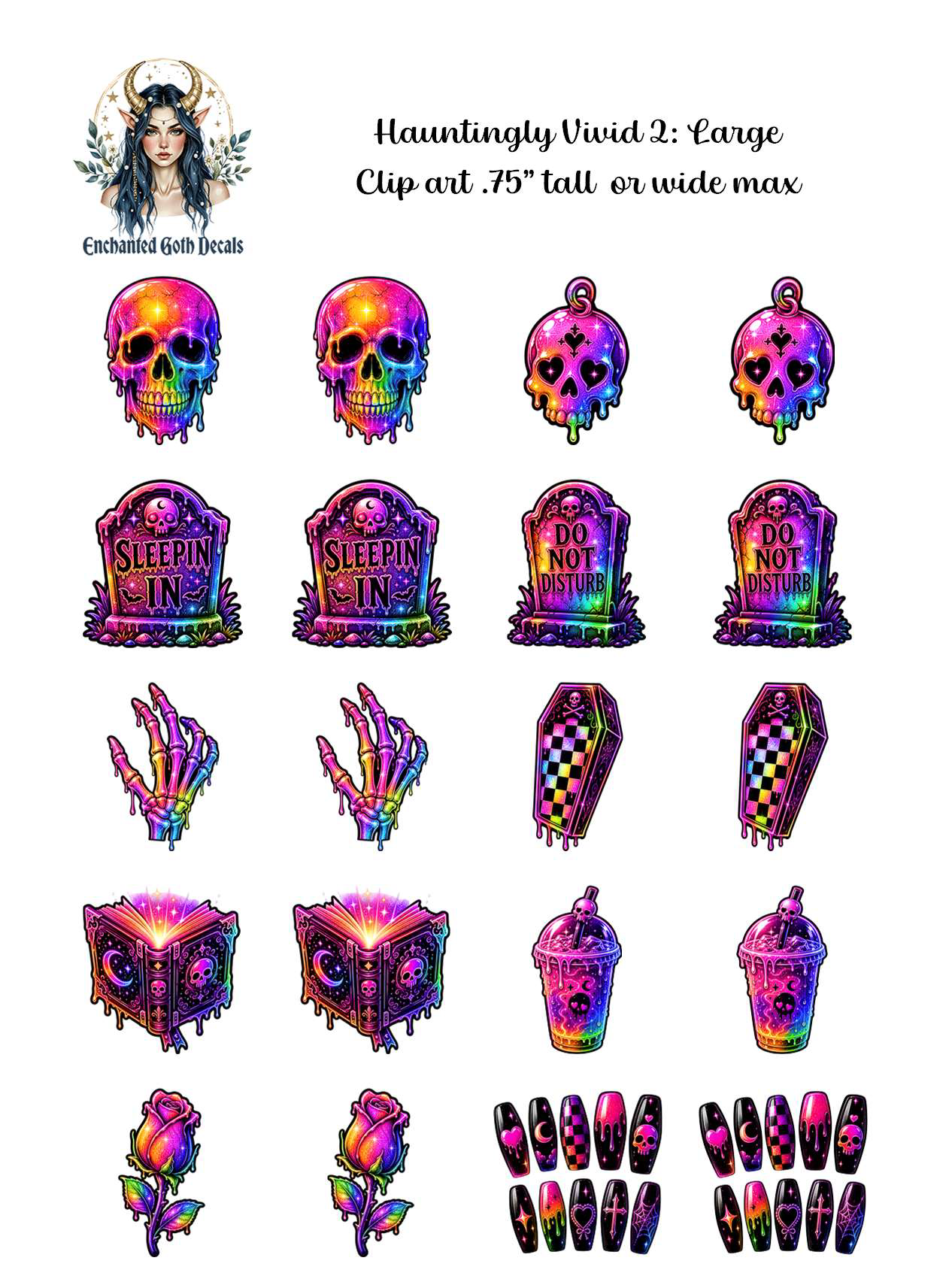 Hauntingly Vivid 2 - Clipart
