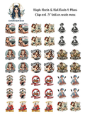 High Heels & Hot Rods 1 - Clipart Mini
