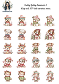 Holly Jolly Animals 4 - Clipart