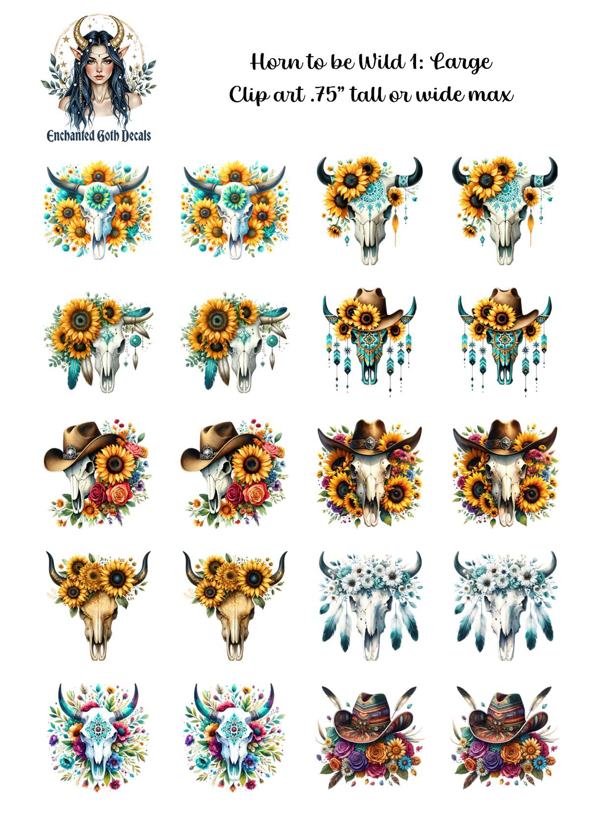 Horn to be Wild 1 - Clipart