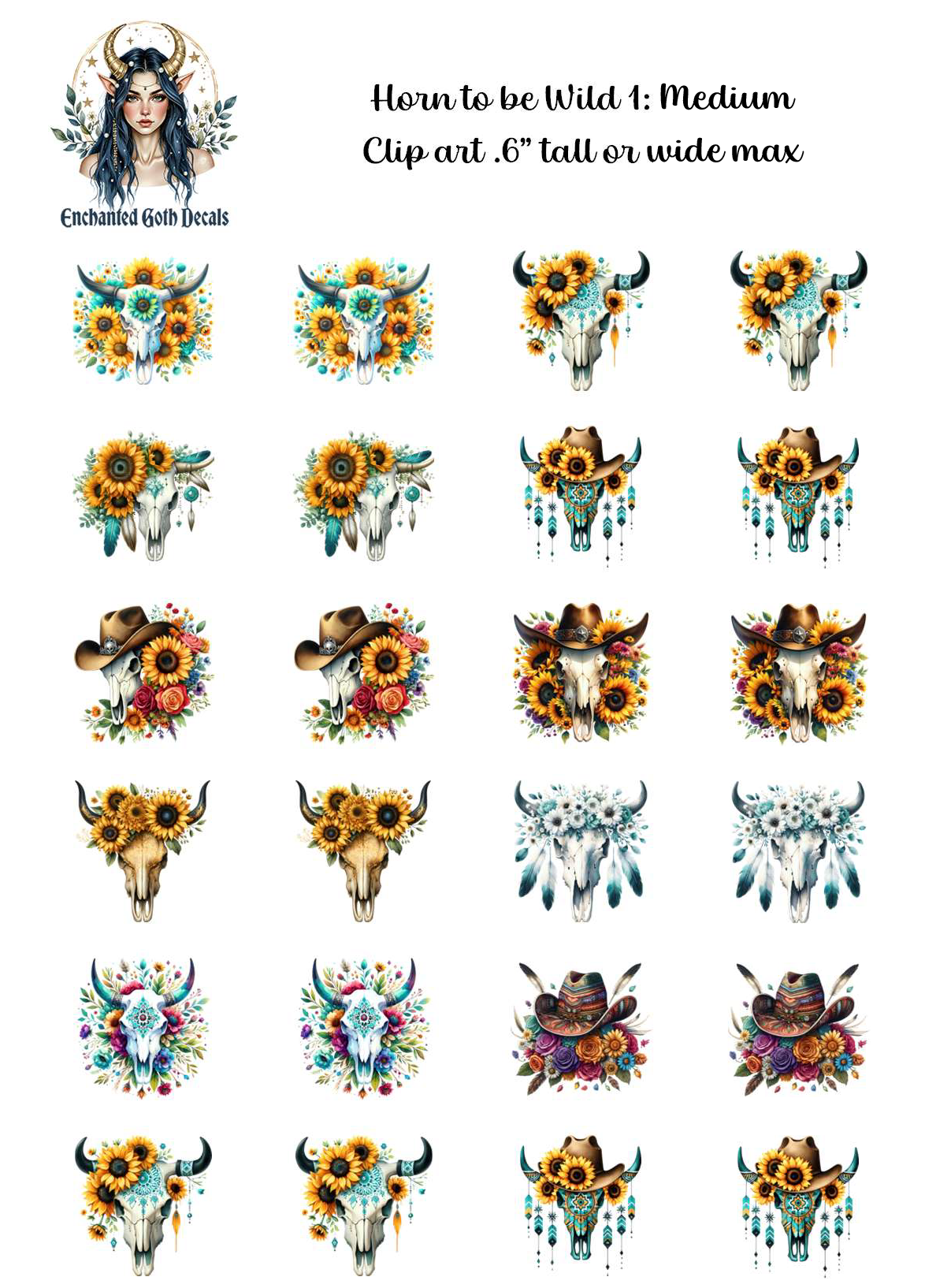 Horn to be Wild 1 - Clipart