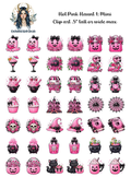 Hot Pink Haunt 1 - Clipart Mini