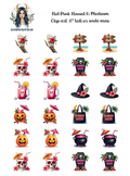 Hot Pink Haunt 6 - Clipart