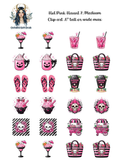 Hot Pink Haunt 7 - Clipart
