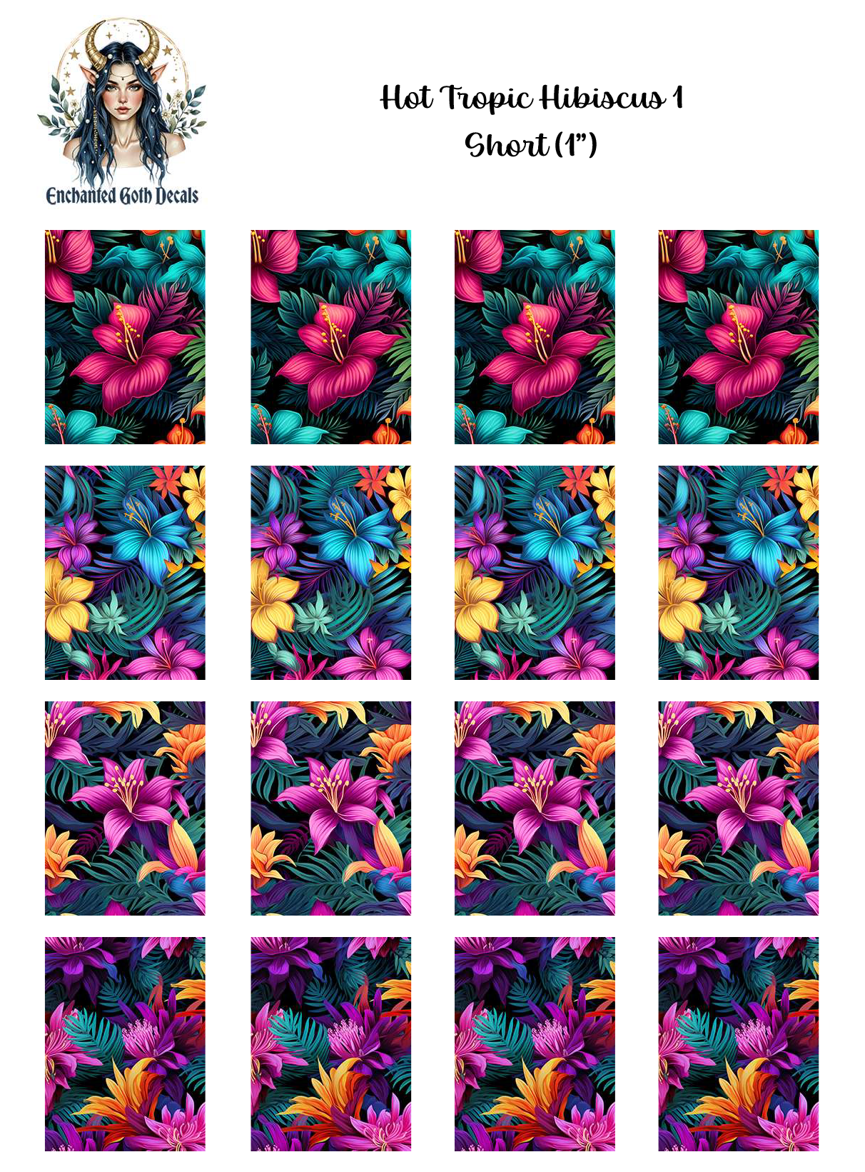 Hot Tropic Hibiscus 1