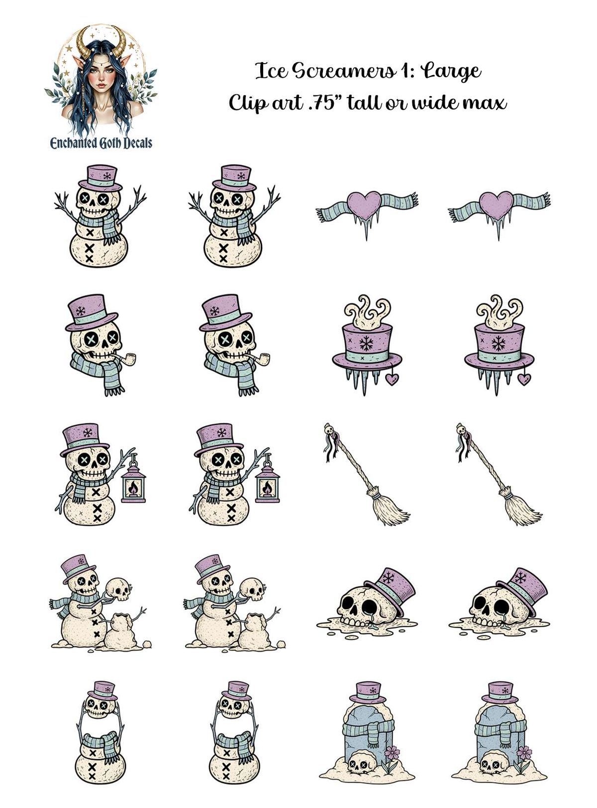 Ice Screamers 1 - Clipart