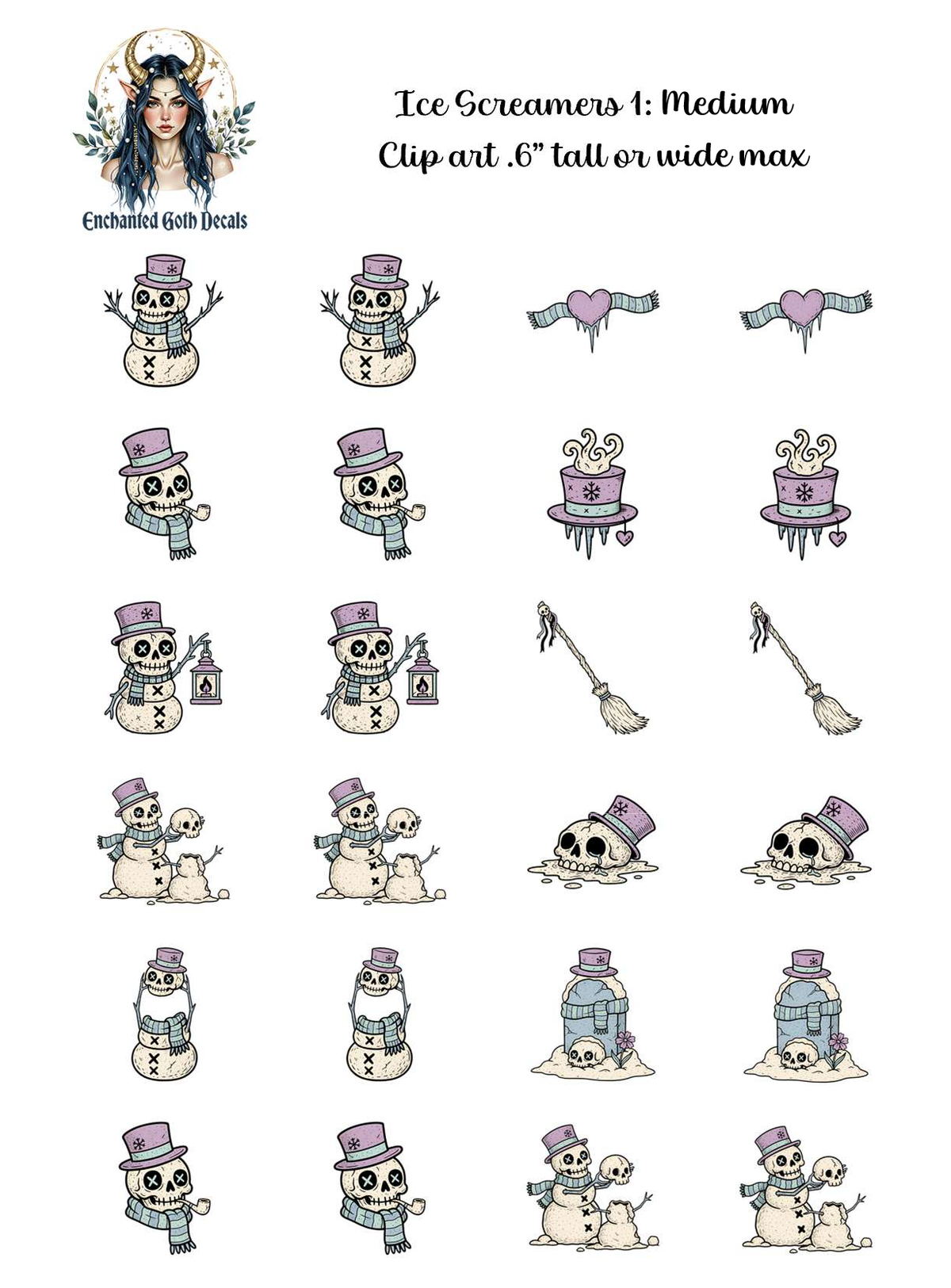 Ice Screamers 1 - Clipart