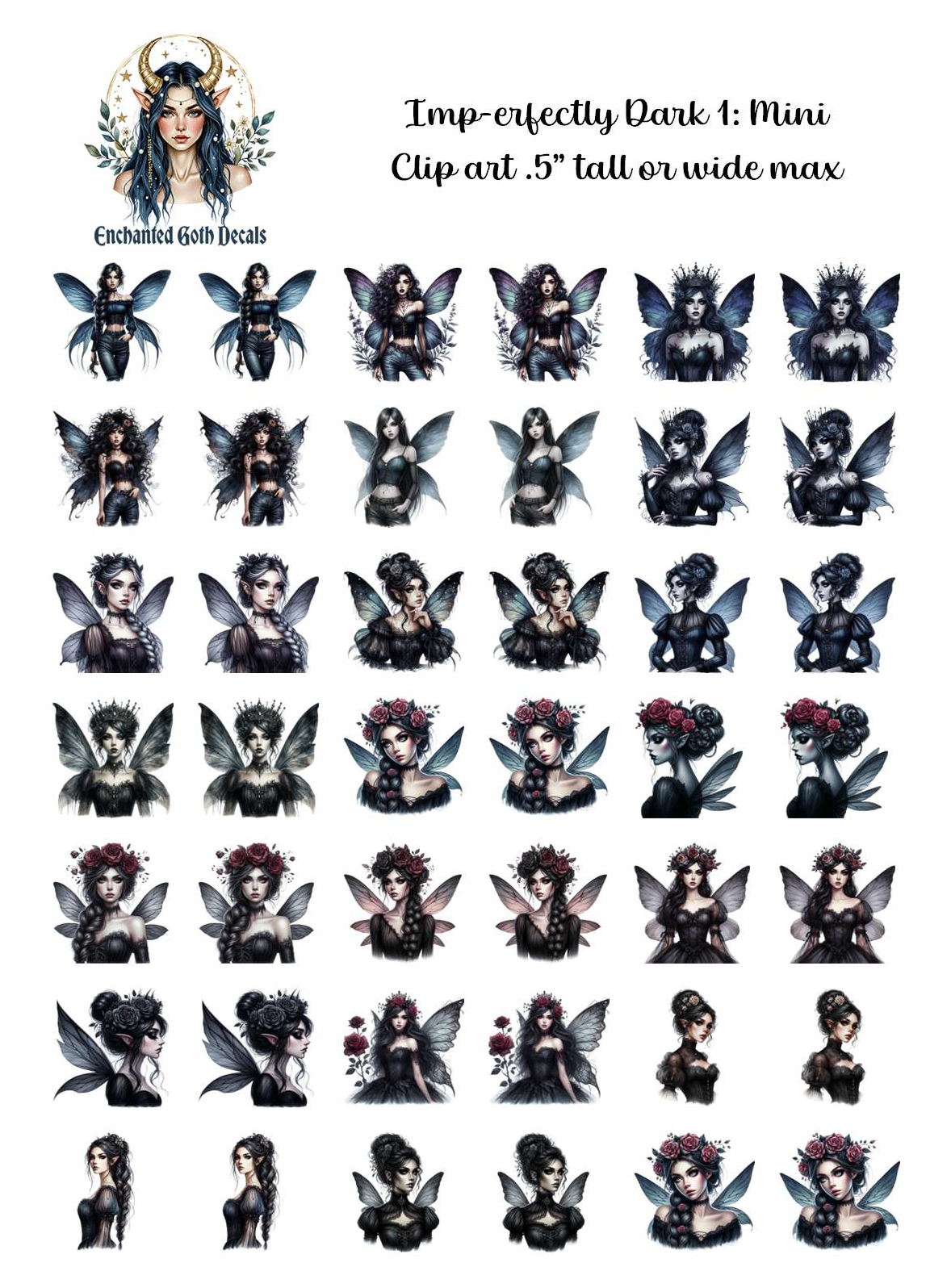 Imp-erfectly Dark 1 - Cilpart Mini