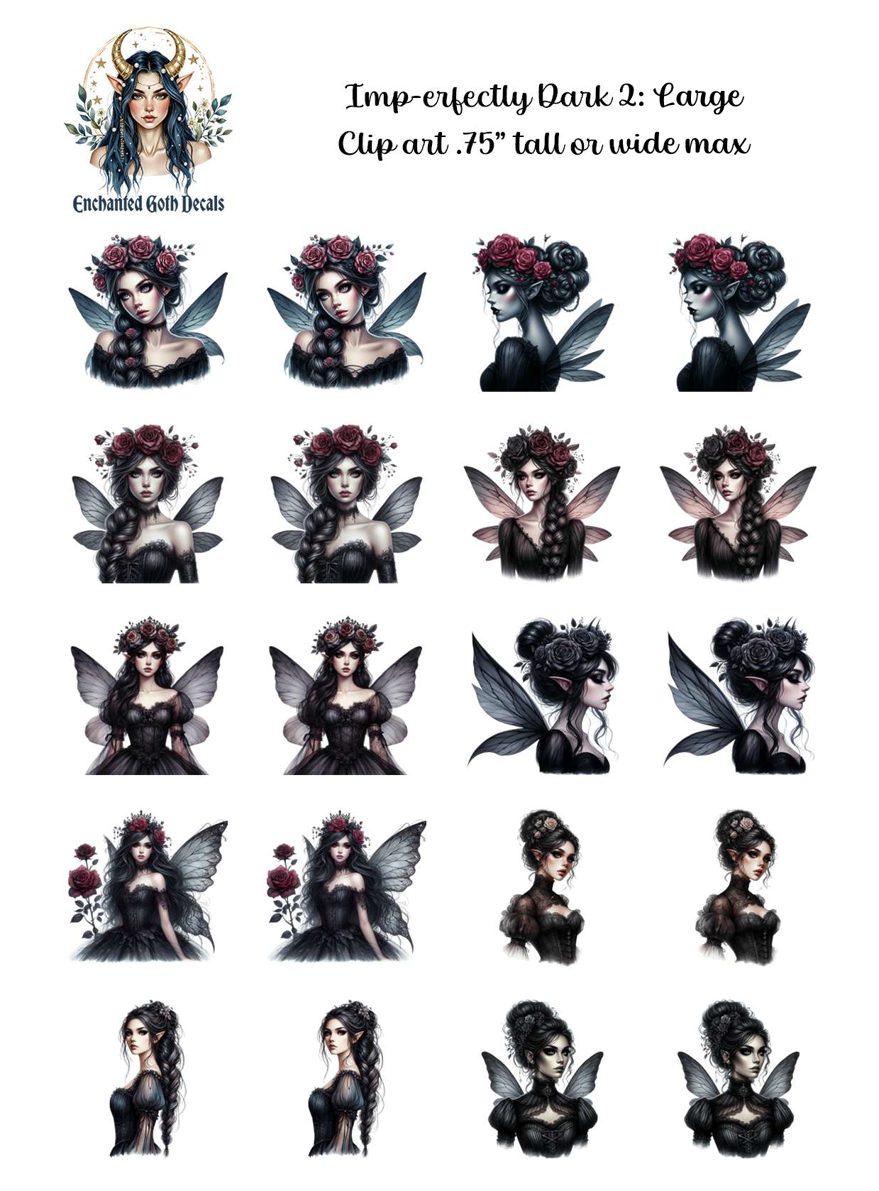Imp-erfectly Dark 2 - Clipart