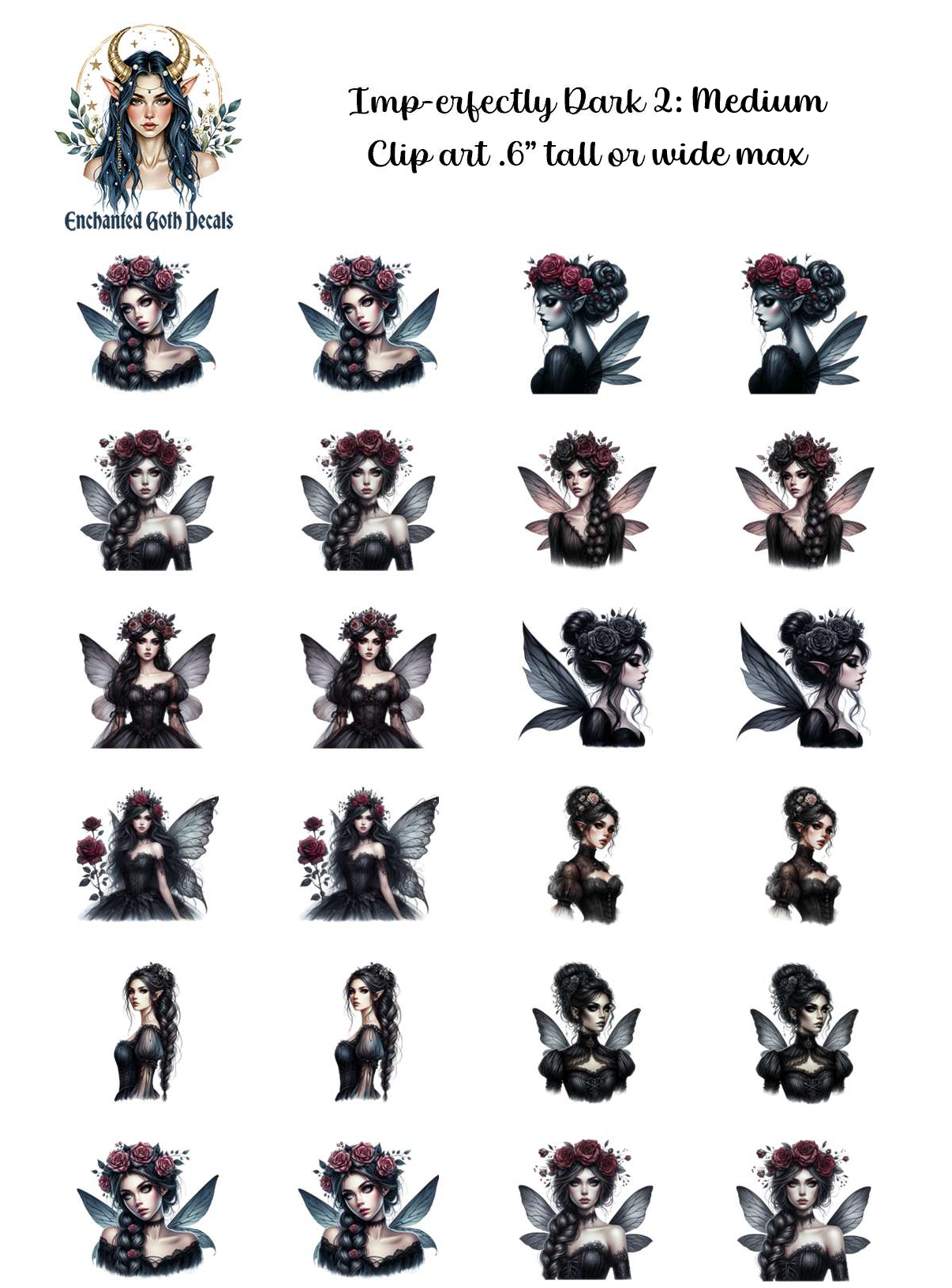 Imp-erfectly Dark 2 - Clipart