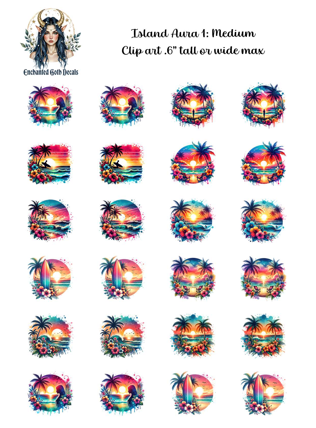 Island Aura 1 - Clipart
