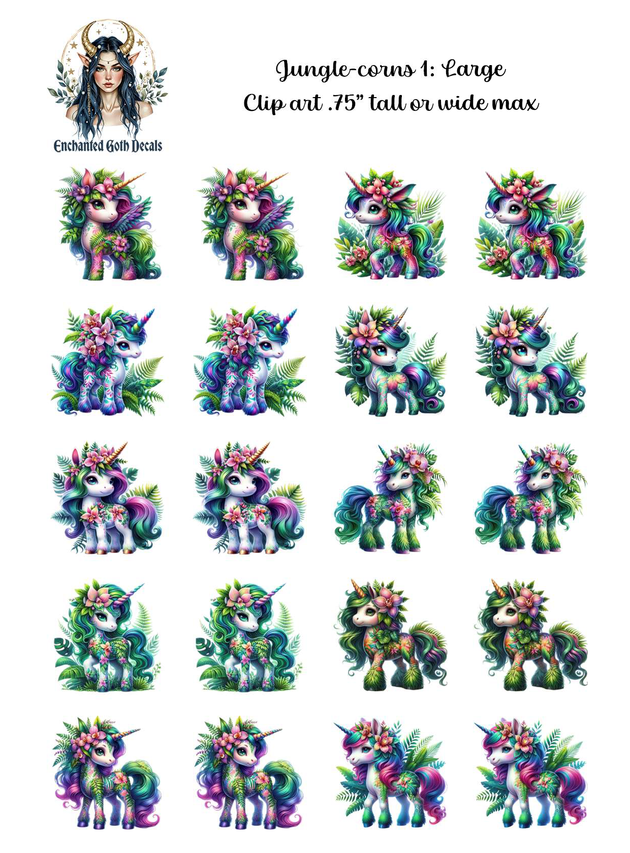 Jungle-corns 1 - Clipart