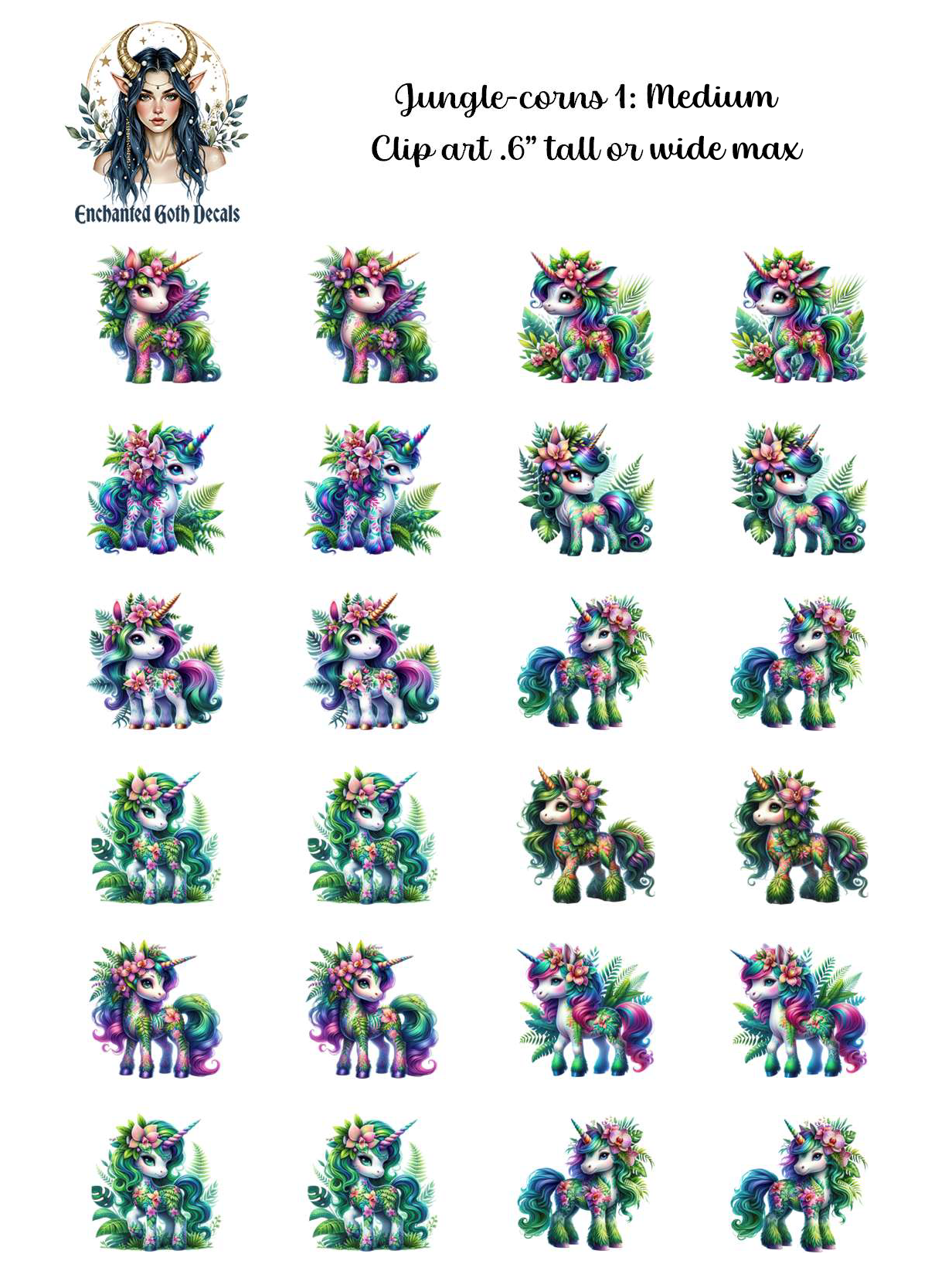 Jungle-corns 1 - Clipart