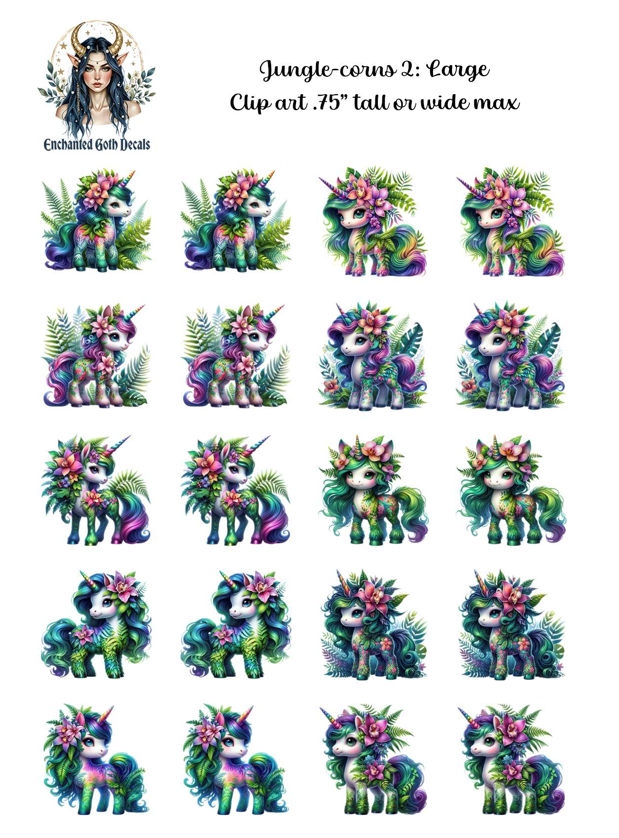 Jungle-corns 2 - Clipart