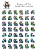 Jungle-corns 2 - Clipart Mini