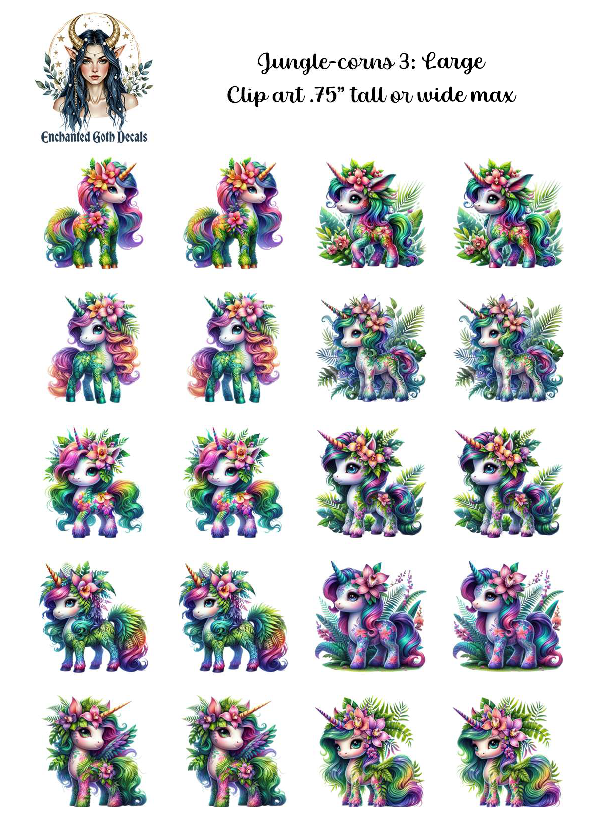 Jungle-corns 3 - Clipart