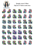 Jungle-corns 3 - Clipart Mini