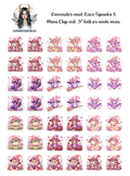 Lavender and Lace Spooks 1 - Clipart Mini