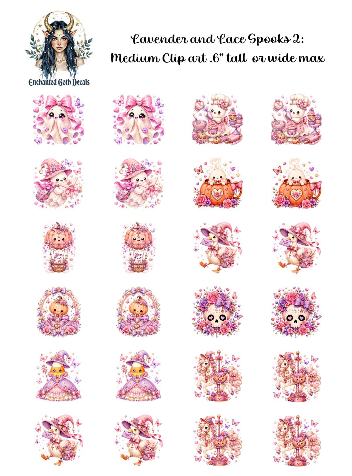 Lavender and Lace Spooks 2 - Clipart