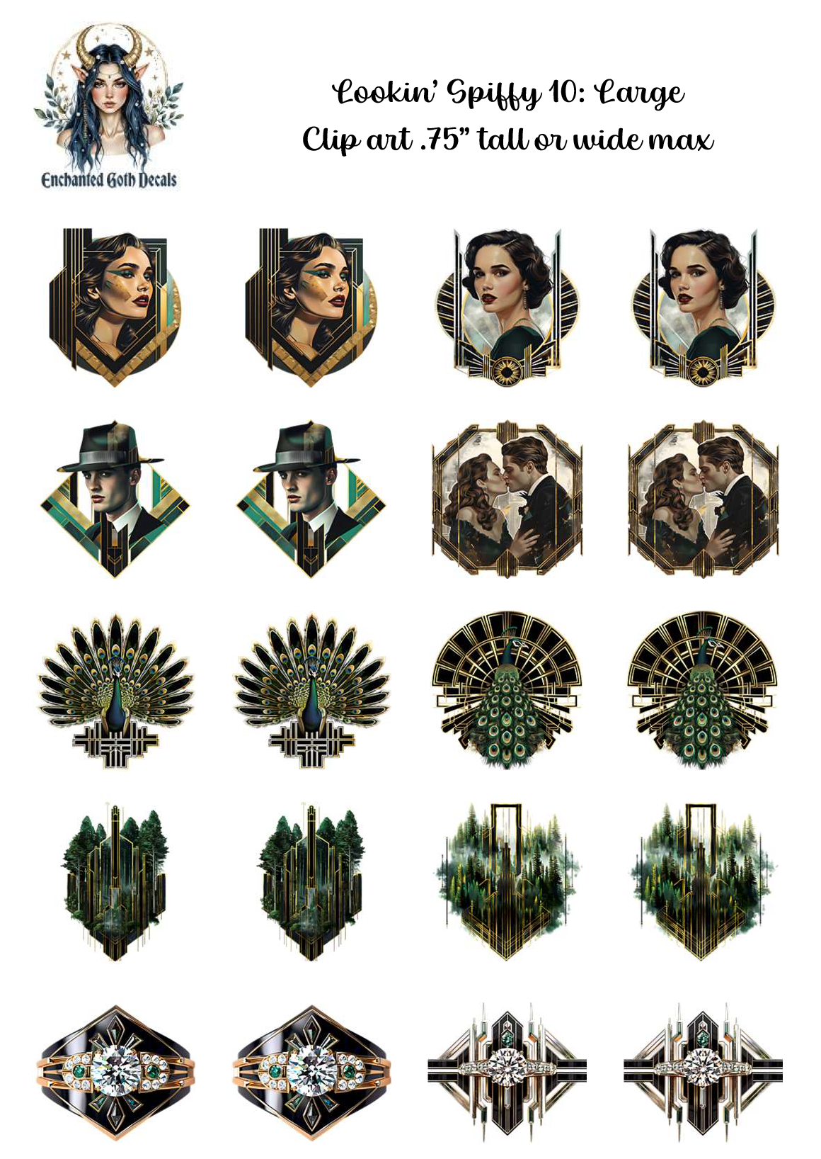 Lookin' Spiffy 10 - Clipart Large