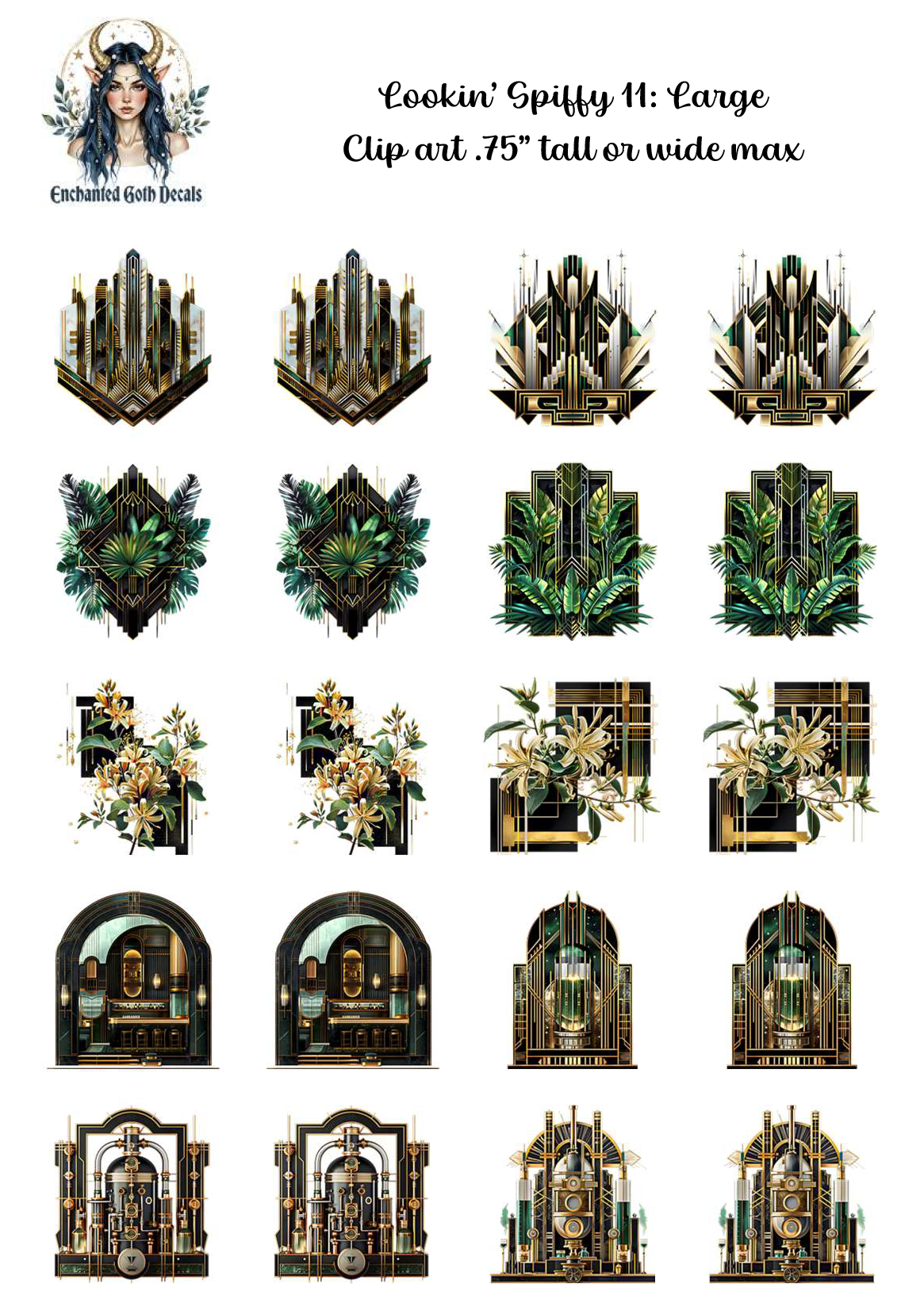 Lookin' Spiffy 11 - Clipart Large