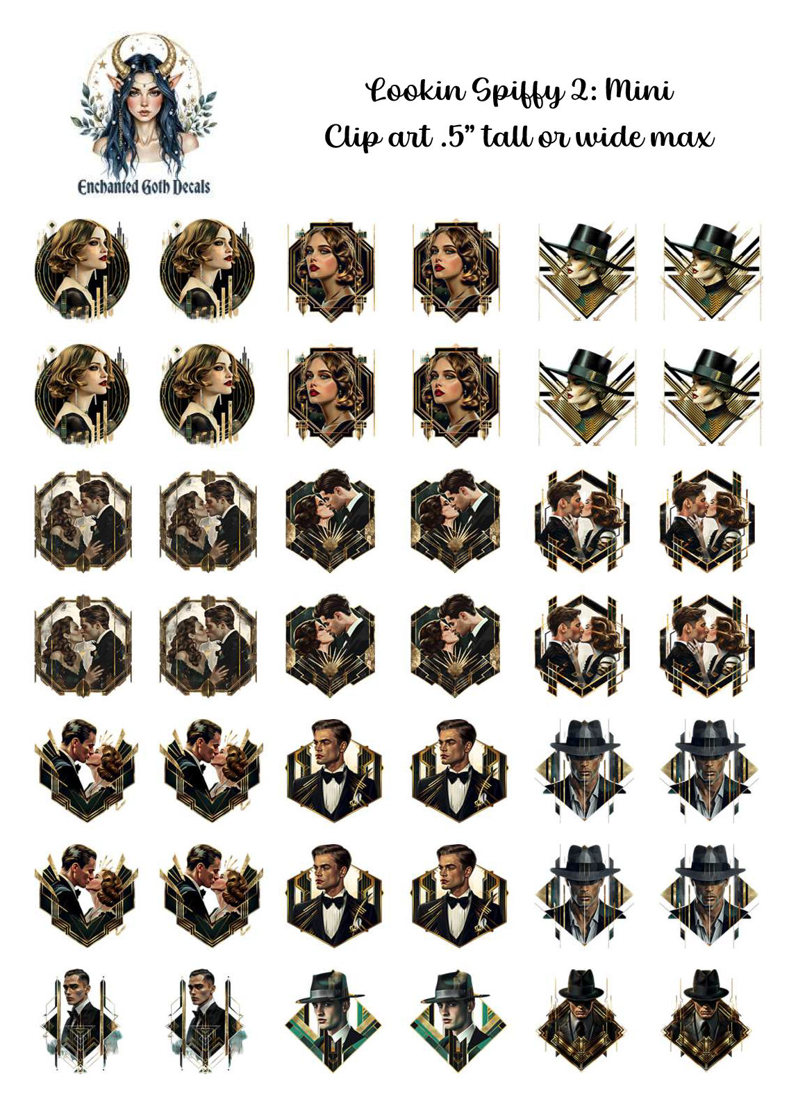 Lookin' Spiffy 2 - Clipart Mini