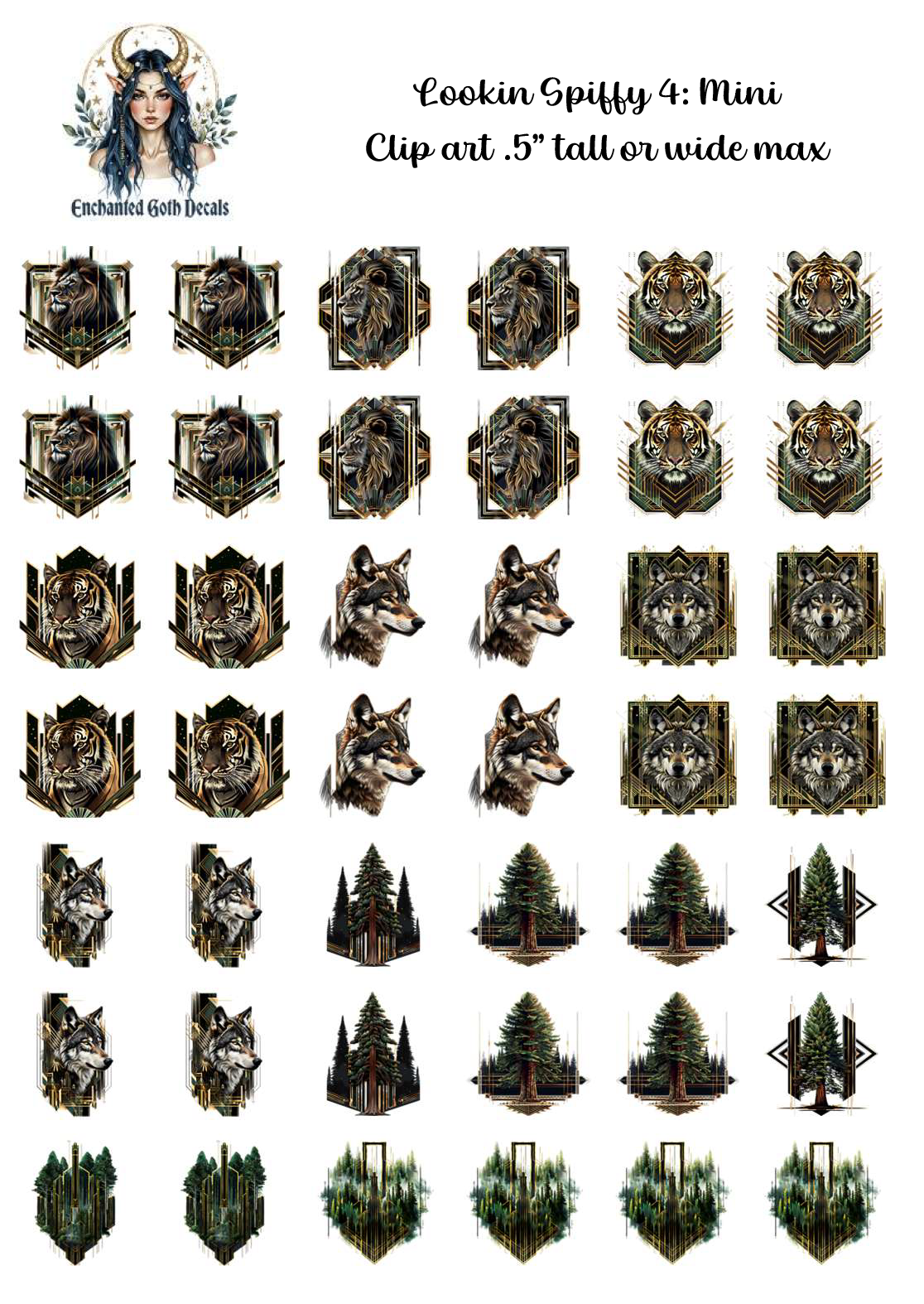 Lookin' Spiffy 4 - Clipart Mini