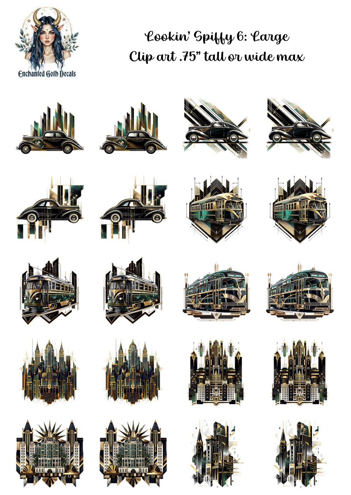 Lookin' Spiffy 6 - Clipart