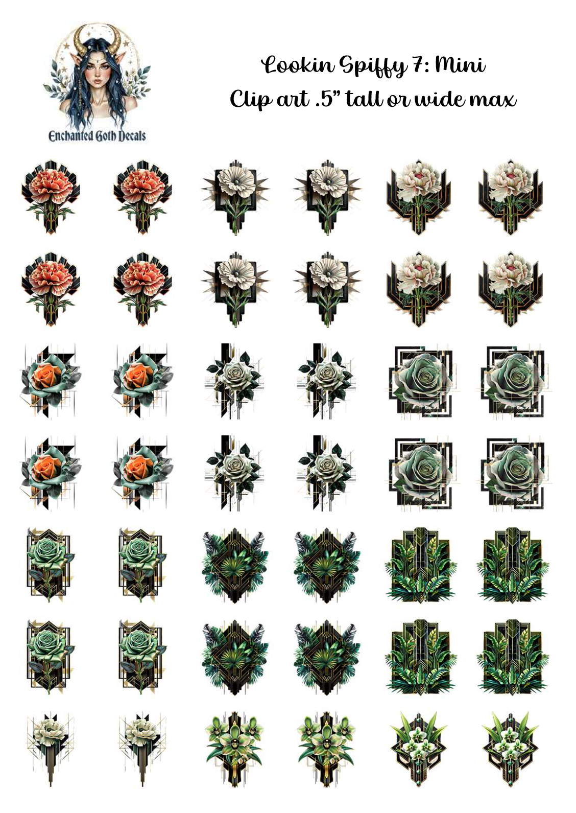 Lookin' Spiffy 7 - Clipart Mini