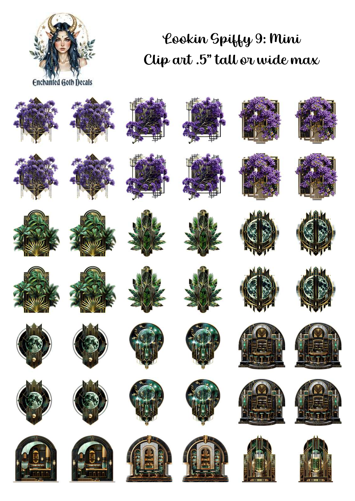 Lookin' Spiffy 9 - Clipart Mini