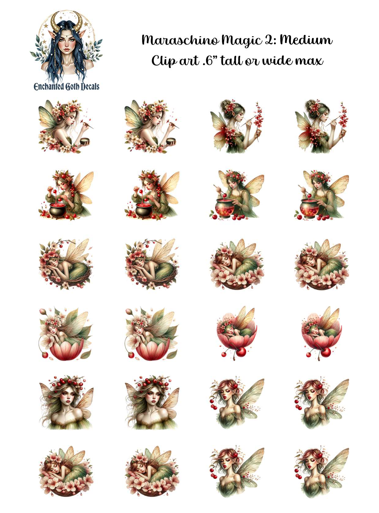 Maraschino Magic 2 - Clipart