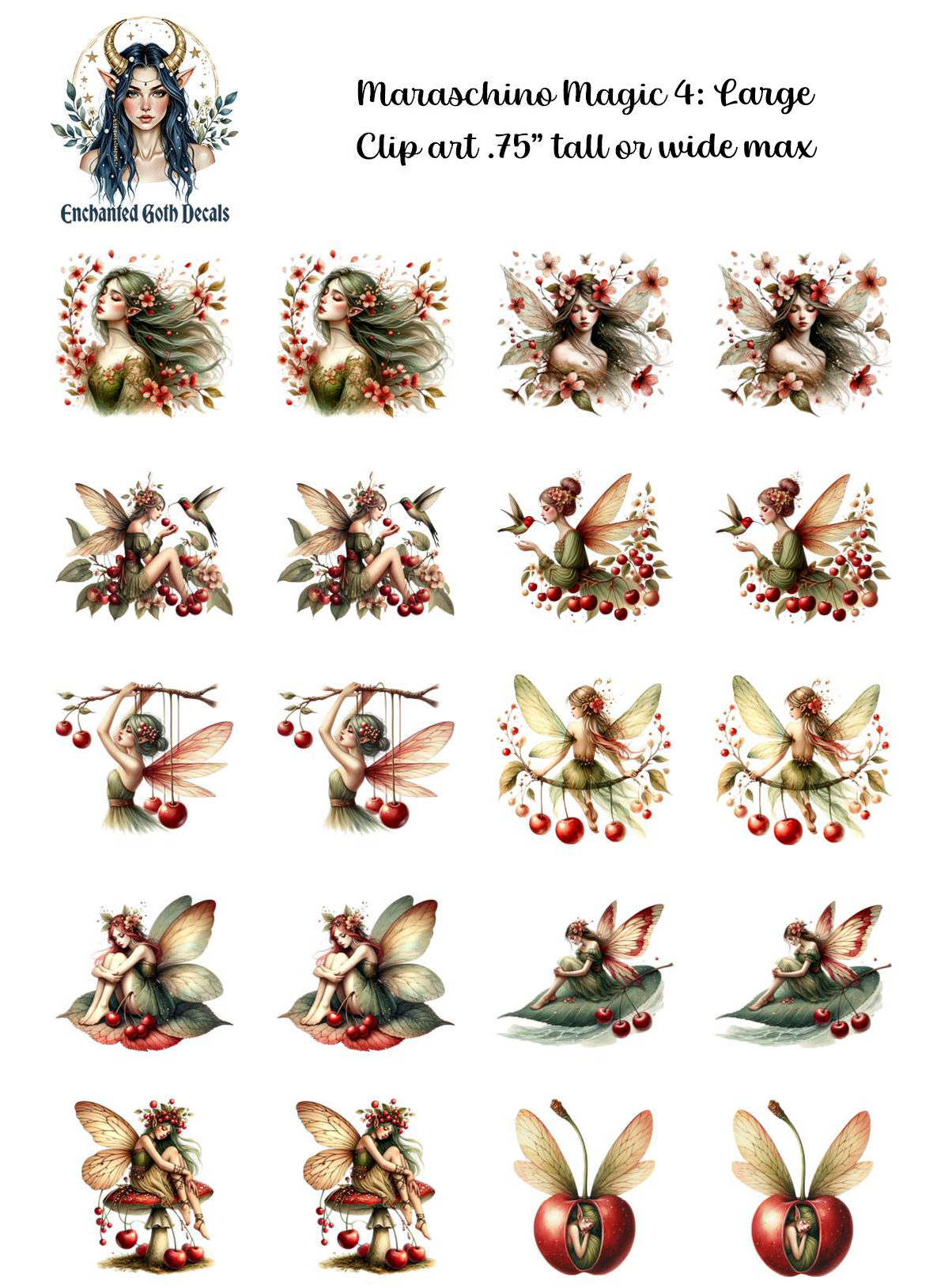 Maraschino Magic 4 - Clipart
