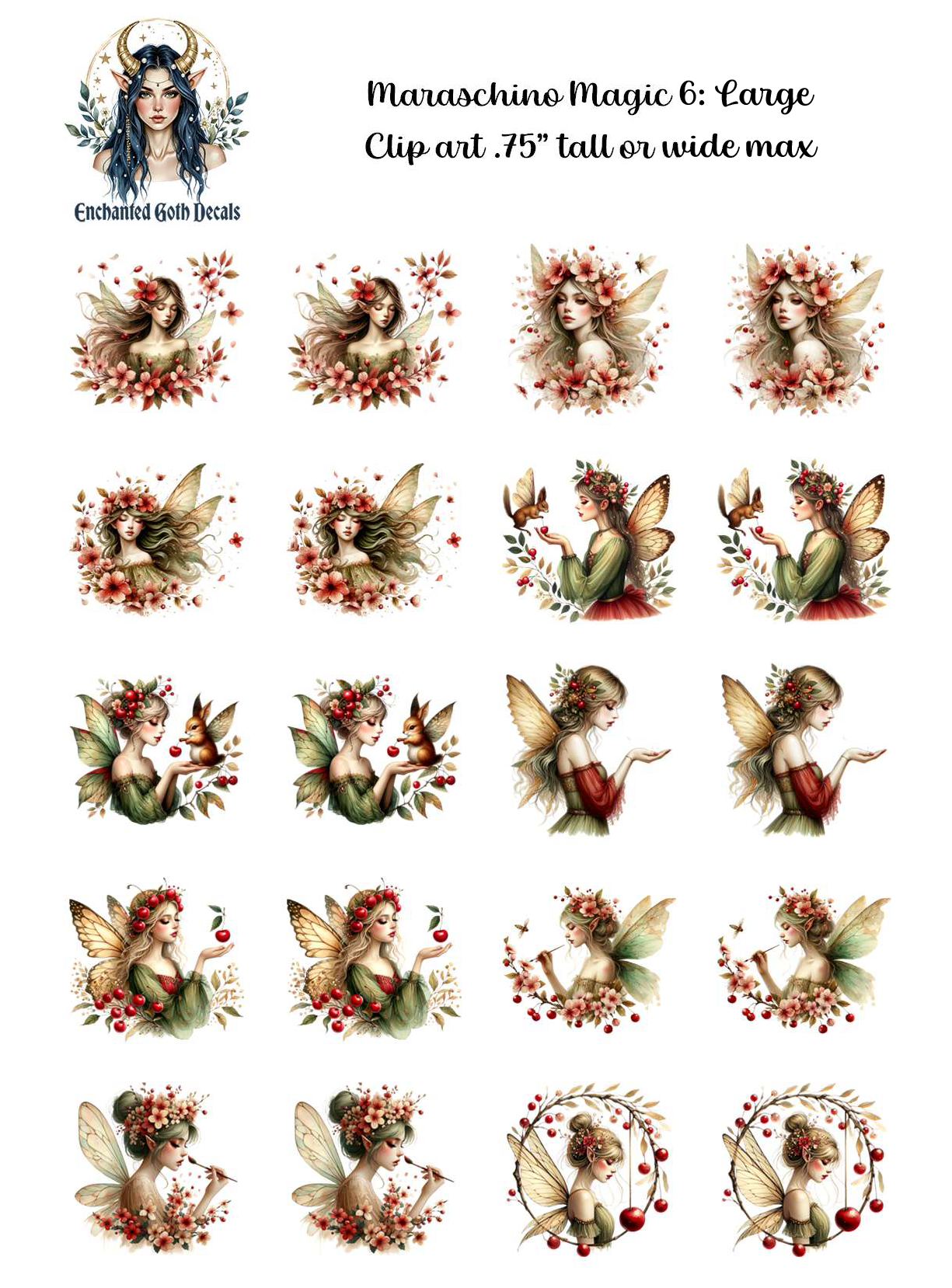 Maraschino Magic 6 - Clipart