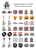 Meet Me at the Drive-In 1 - Clipart Mini