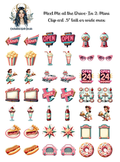 Meet Me at the Drive-In 2 - Clipart Mini