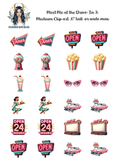 Meet Me at the Drive-In 3 - Clipart
