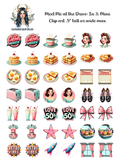 Meet Me at the Drive-In 3 - Clipart Mini