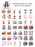 Meet Me at the Drive-In 5 - Clipart Mini